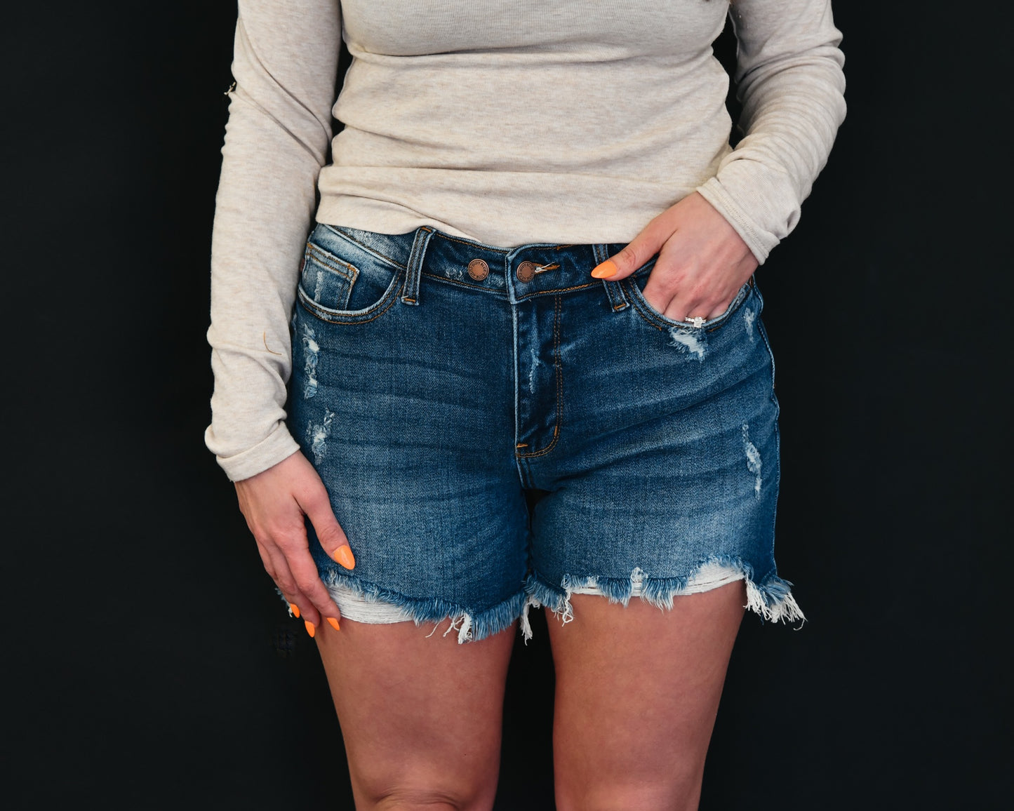 Judy Blue Comfort Cutoff Shorts