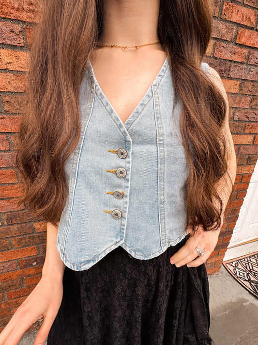 Lone Star Denim Vest