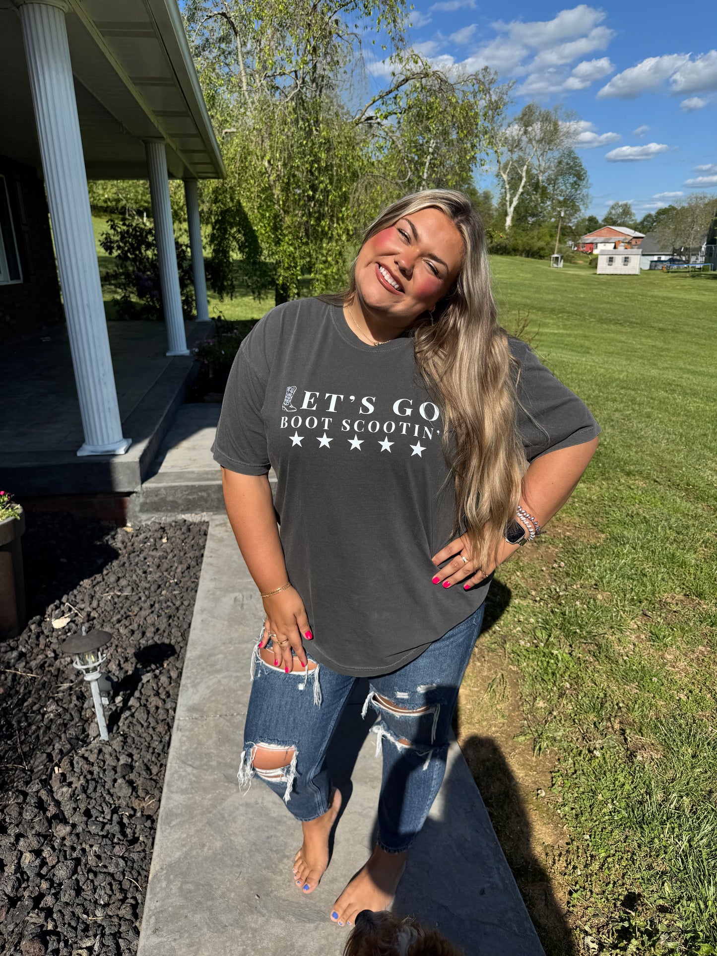 Let's Go Boot Scootin' Graphic Tee PREORDER