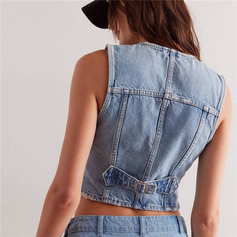 Lone Star Denim Vest