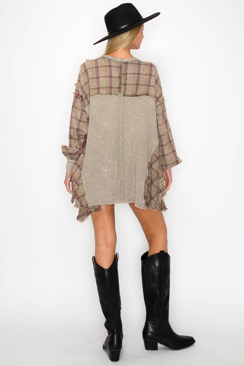 Sweet Plaid Days Top