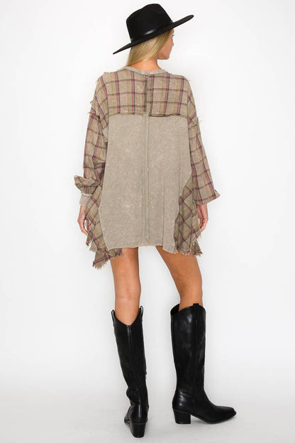 Sweet Plaid Days Top
