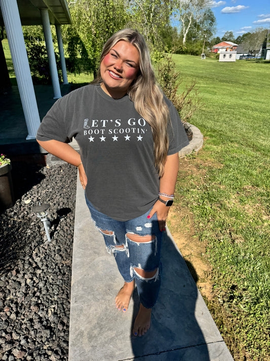 Let's Go Boot Scootin' Graphic Tee PREORDER