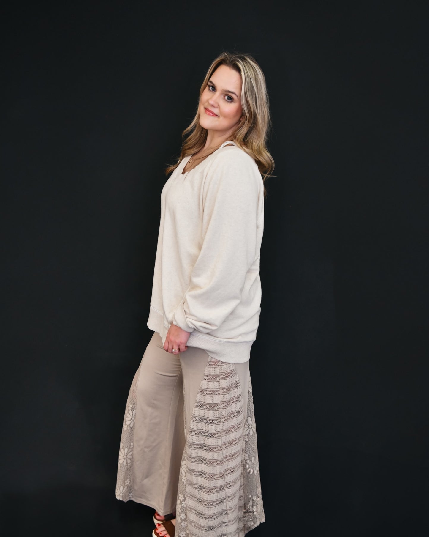 Boho Bliss Lace Pants