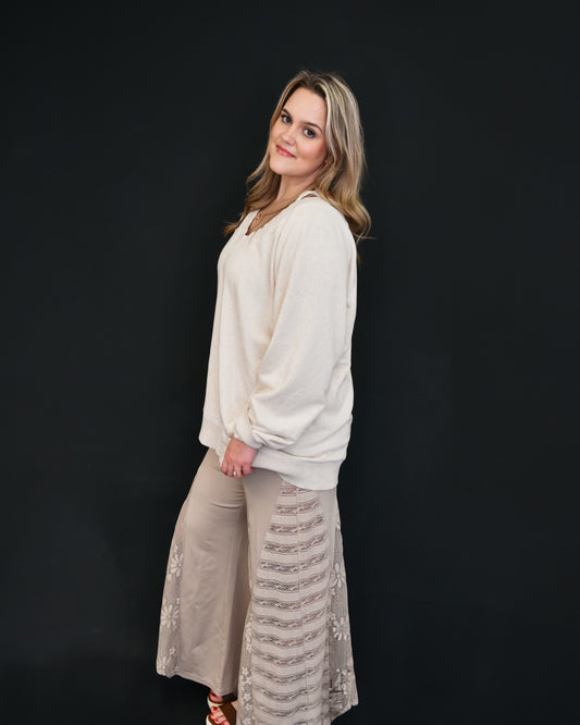 Boho Bliss Lace Pants