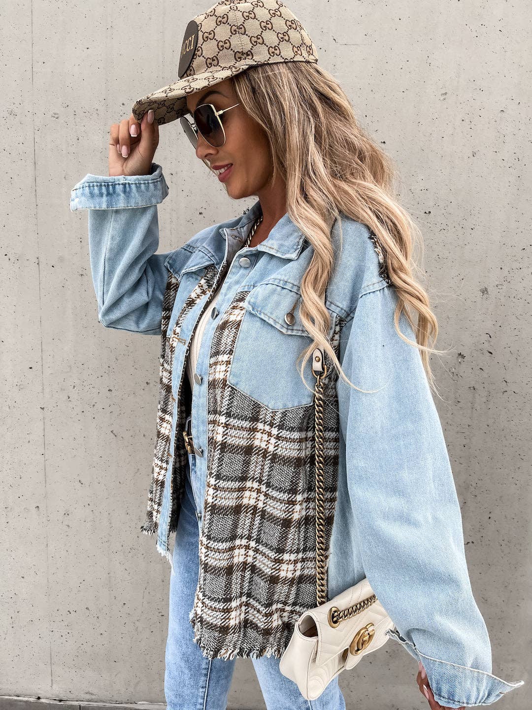 Denim Patchwork Shacket